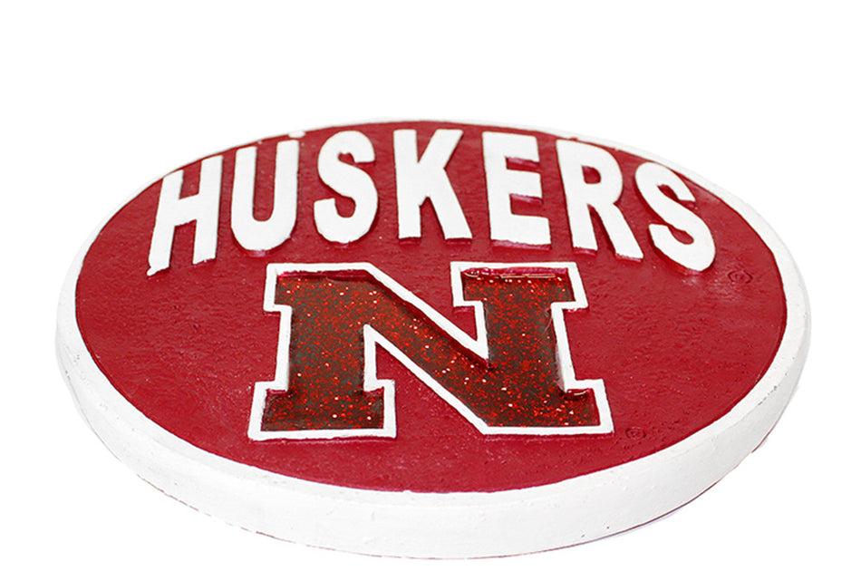 Nebraska Huskers Glitter Step Stone