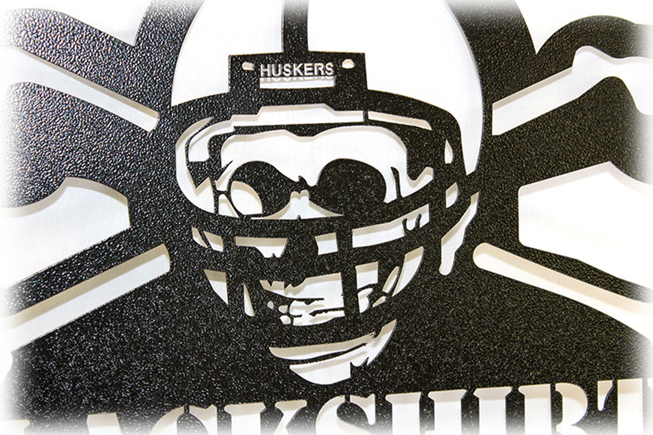 Steel Blackshirts Yard Stake