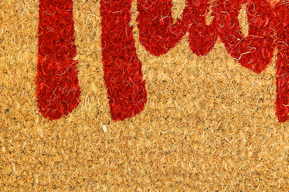 N logo Coir Outdoor Door Mat MC