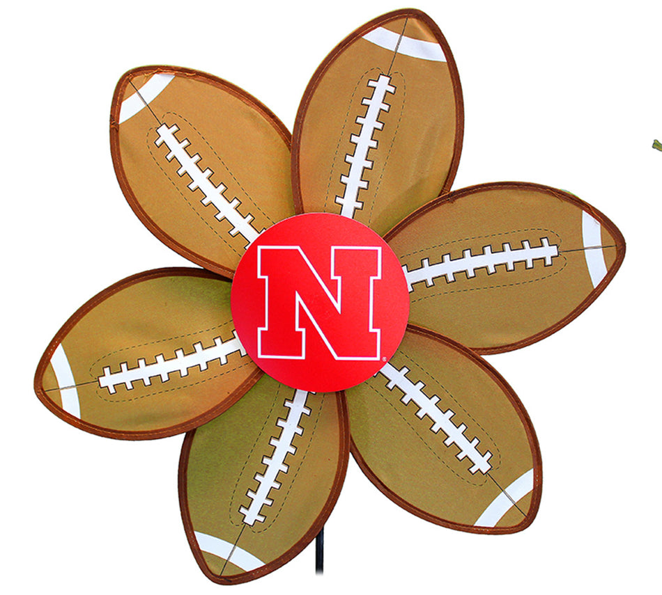 Huskers Football Wind Spinner