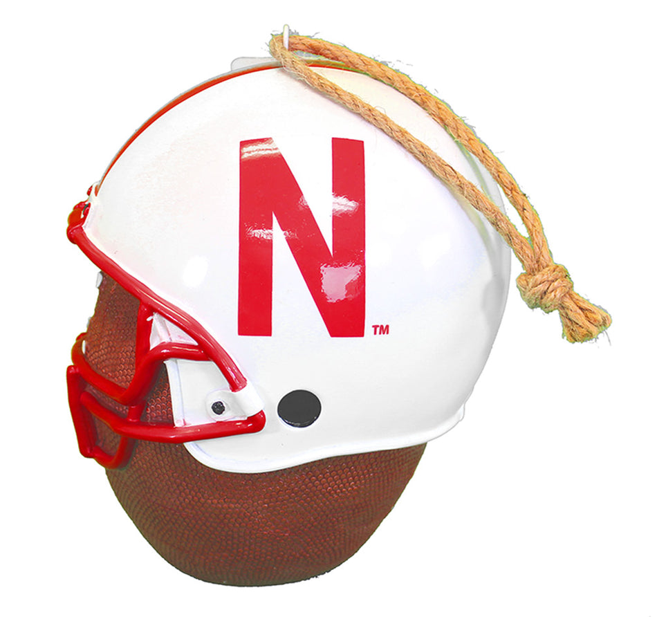 Nebraska Helmet Birdhouse