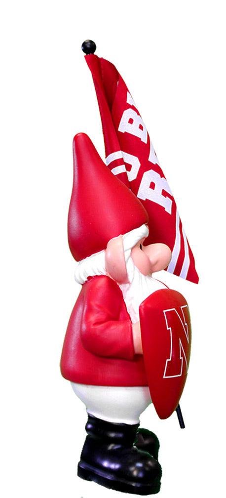 Go Big Red Flag Bearer Gnome
