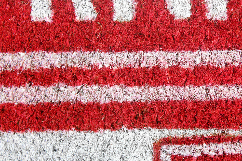 Nebraska Cornhuskers Coir Mat