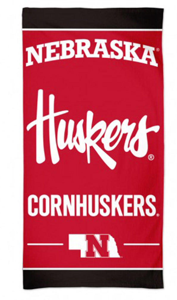 Nebraska Cornhuskers Beach Towel