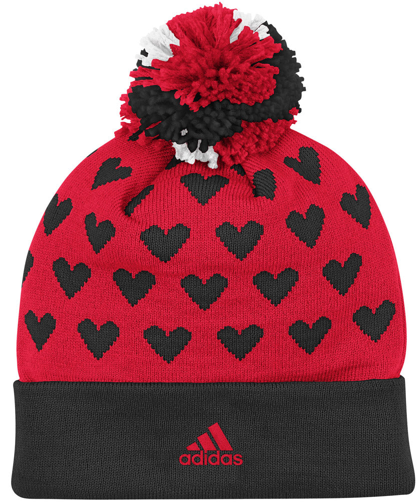 Adidas Youth Cuffed Knit With Hearts