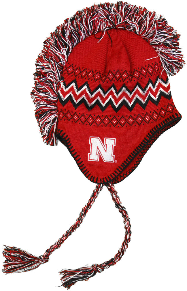 Youth Mohawk Tassel Knit Hat