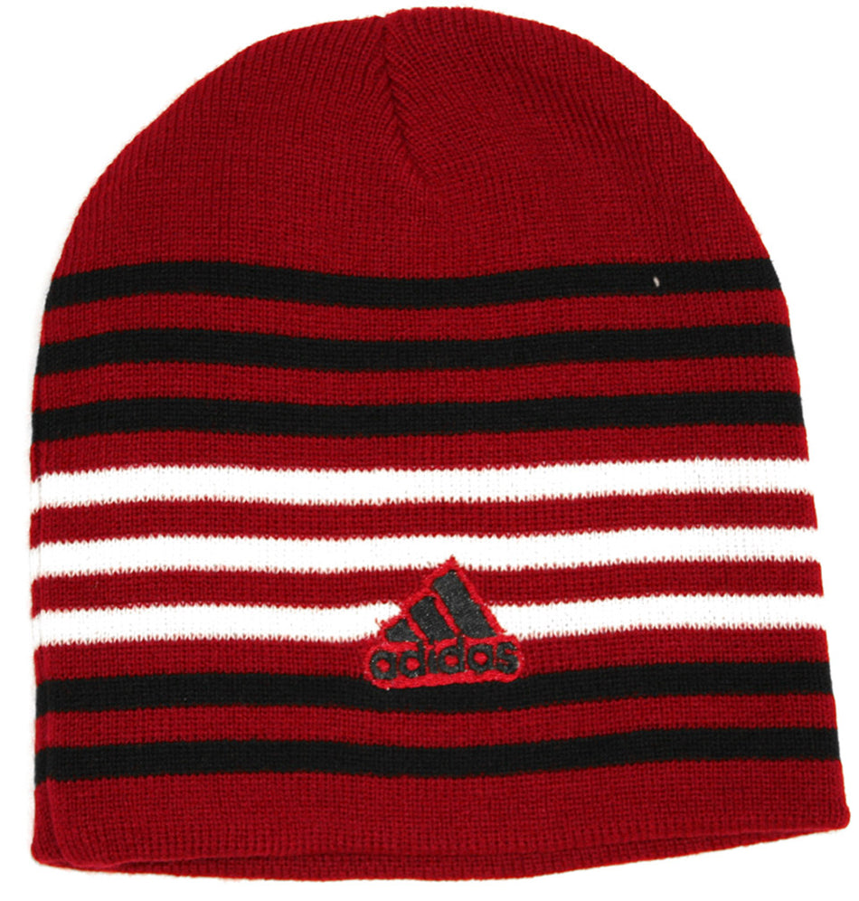 Adidas Huskers Youth Stripped Knit Stocking Cap