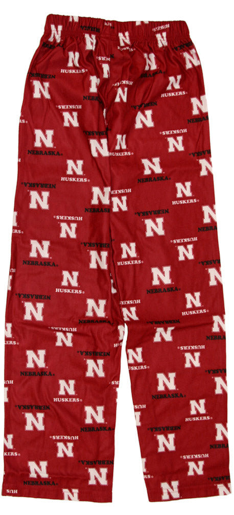 Adidas Youth Printed Husker Logo Pajama Pant