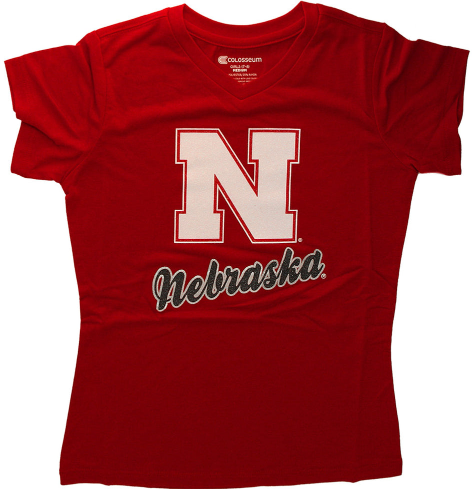 Nebraska Girls Daisy Tee