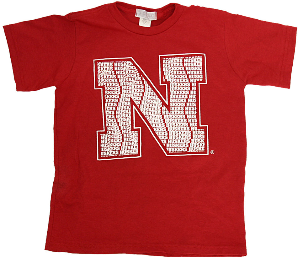 Husker Youth "N"  Short Sleeve Tee