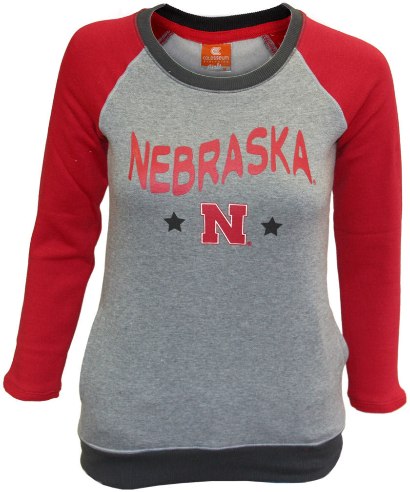 Huskers Heather Fleece Youth Tunic