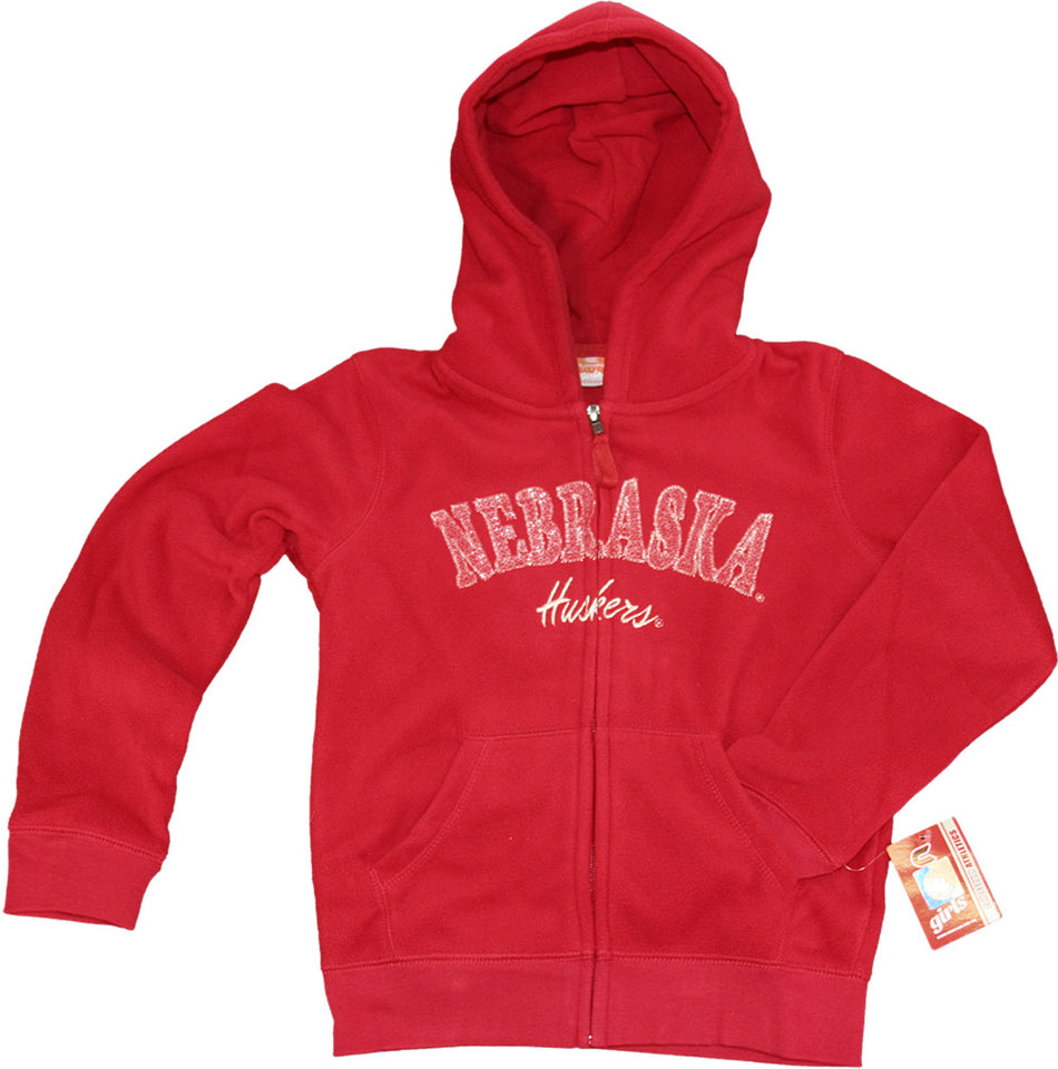 Youth Polar Fleece Nebraska Huskers Hoodie