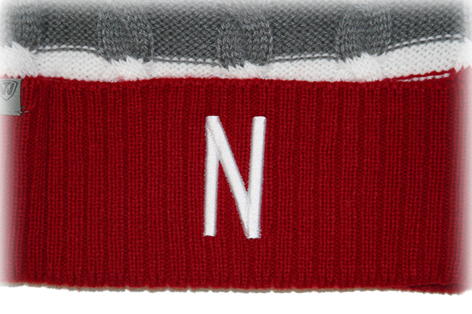 Youth Nebraska Skinny N Windy Cuffed Beanie