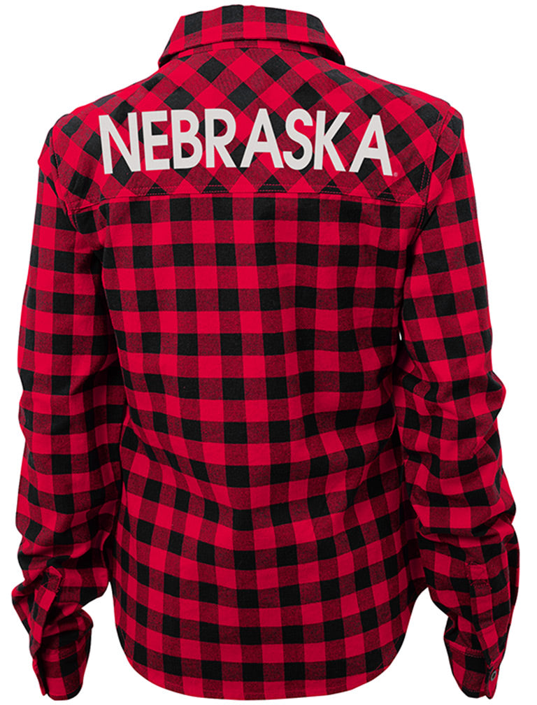 Adidas Youth Husker Buffalo Plaid Flannel