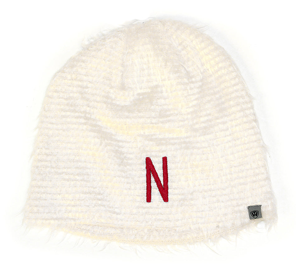 Nebraska Fluffy Monster Hat
