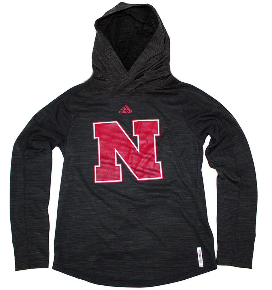 Adidas Youth LS Husker Training Hood
