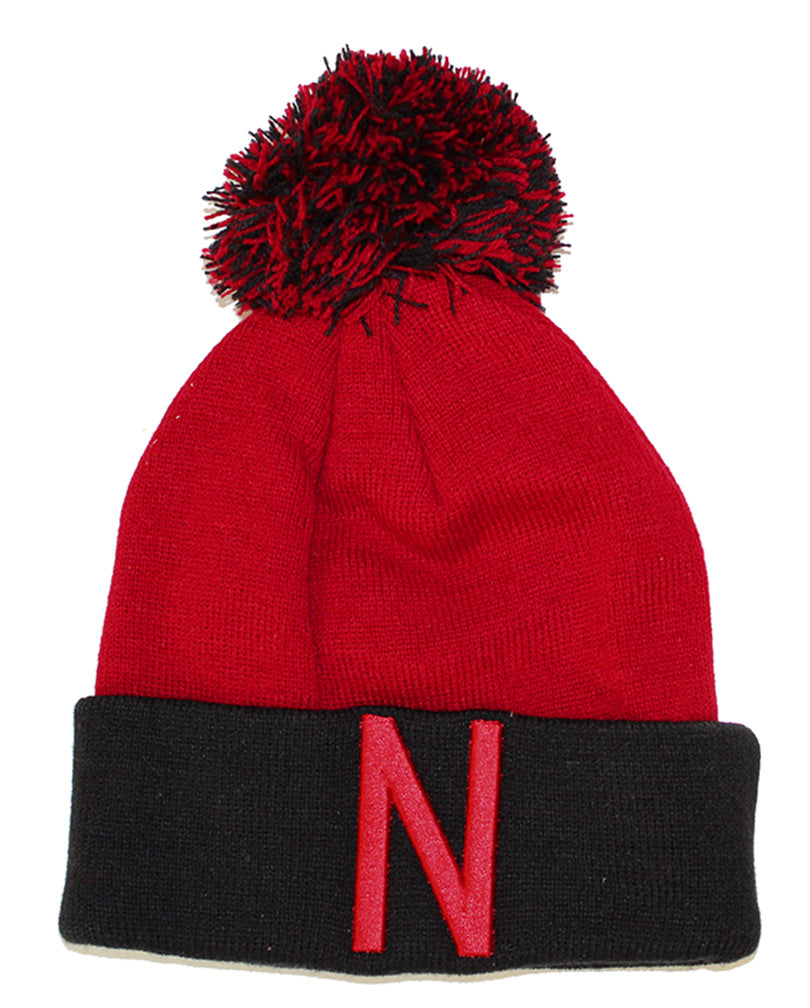 Nebraksa Youth Pom Knit