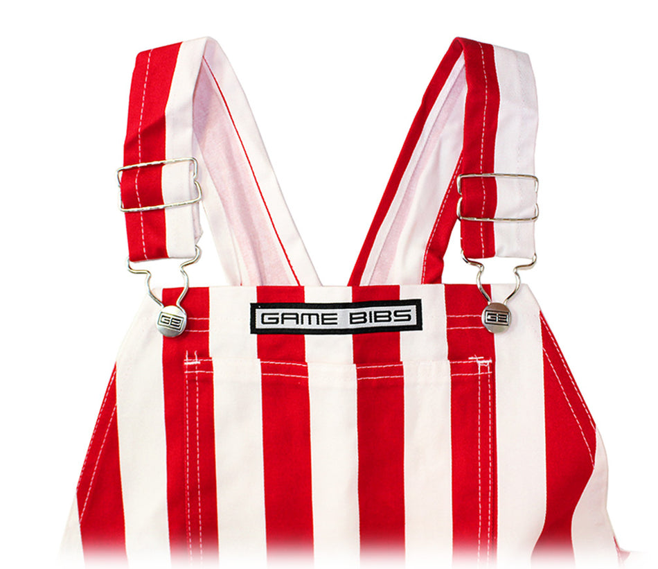 Youth Red and White Gameday Bibs
