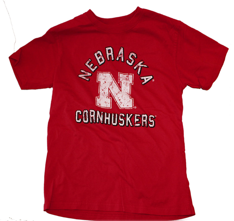 Nebraska Cornhuskers Arch Youth Tee