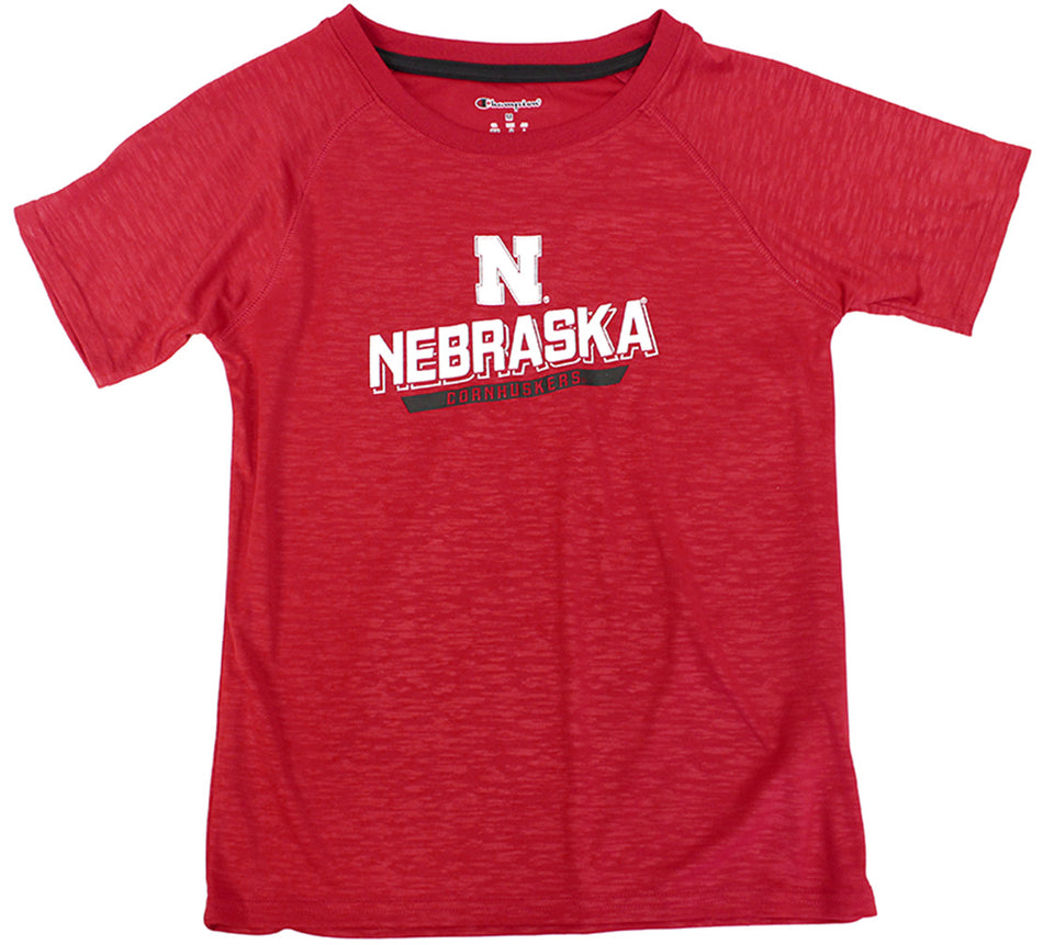 Youth Fade Nebraska Champ Tee