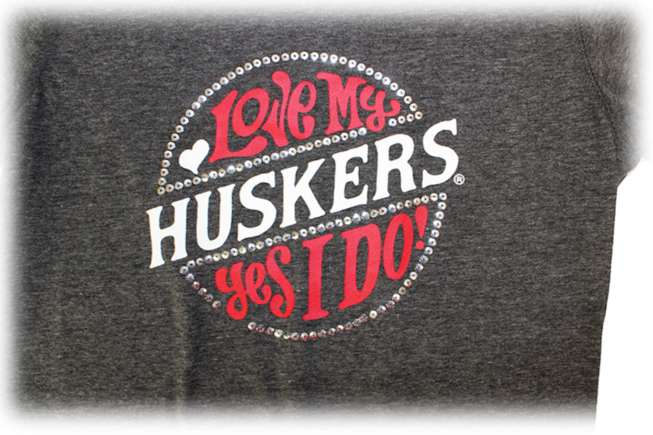 Girls Love Huskers Champ Tee