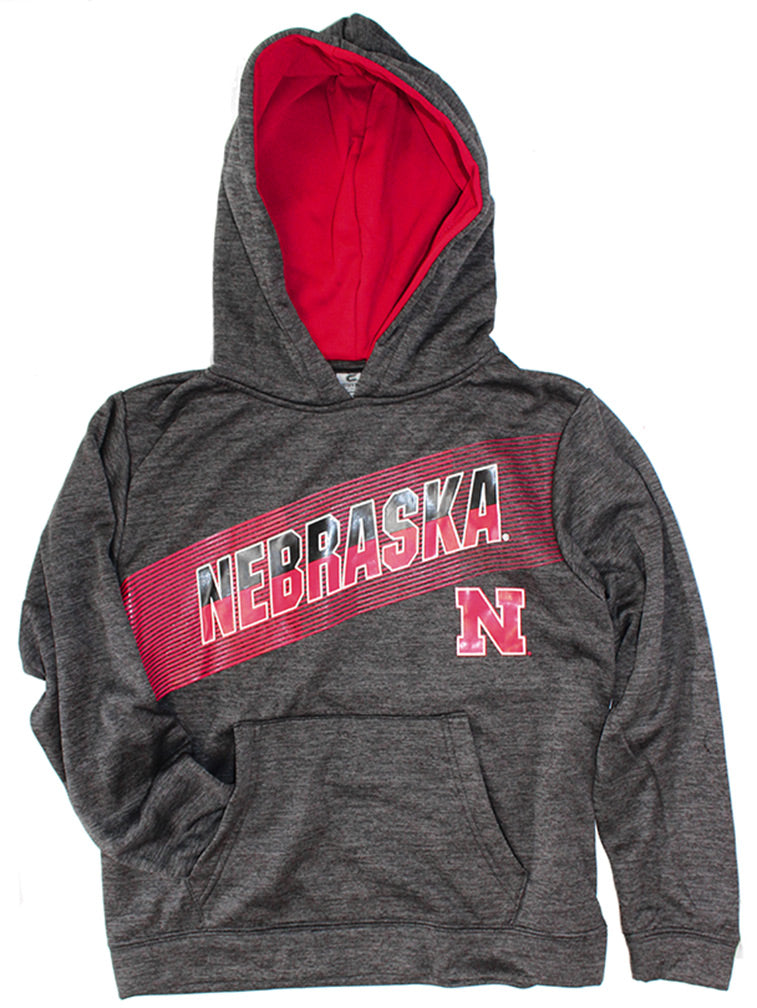 Nebraska Rising Pullover Hoodie
