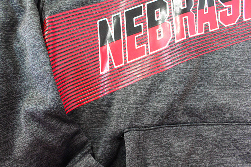 Nebraska Rising Pullover Hoodie