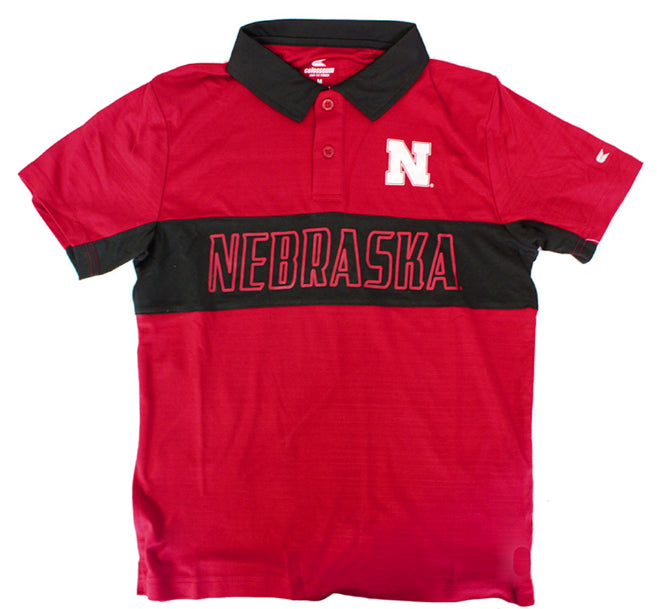 Nebraska Block Youth Polo