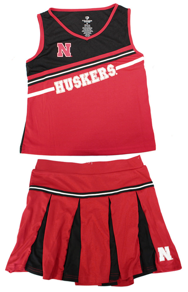Youth Gals Huskers Cheer Set