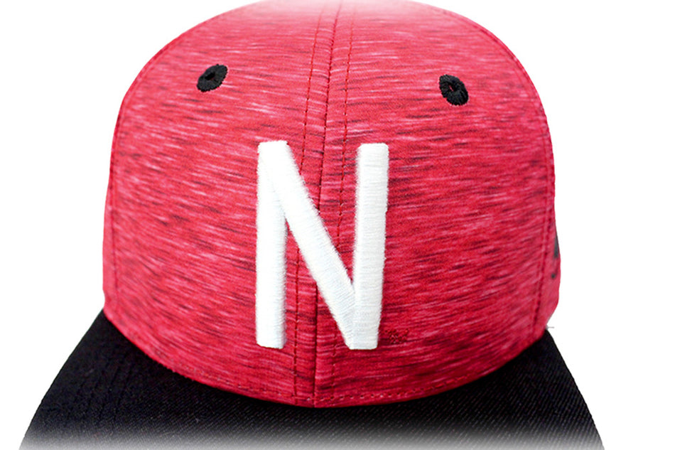 Youth Go Big Red Energy Flat Snapback