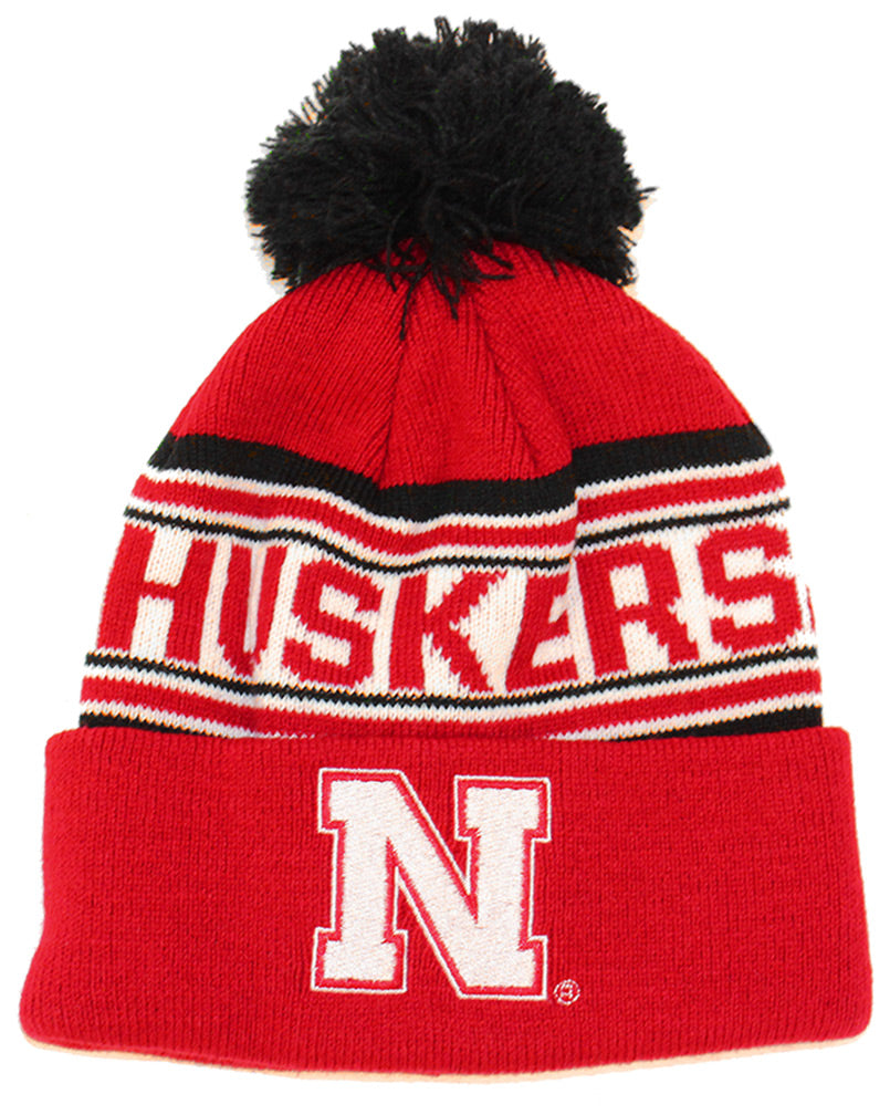 Adidas Kids Nebraska N Cuffed Knit Pom