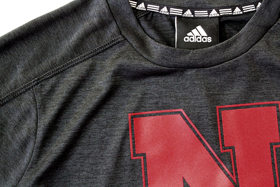 Adidas Youth Huskers Training Tee - Black