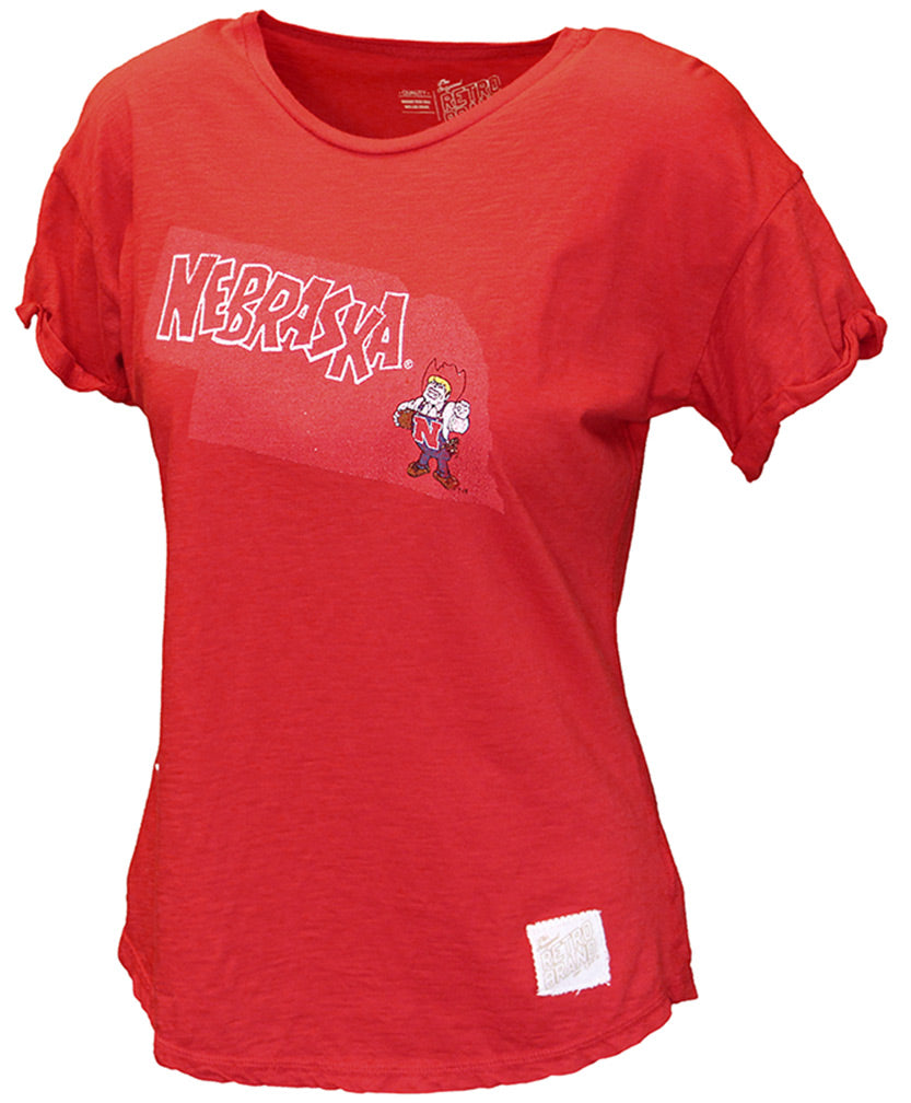 Young Ladies Herbie Husker State Tee