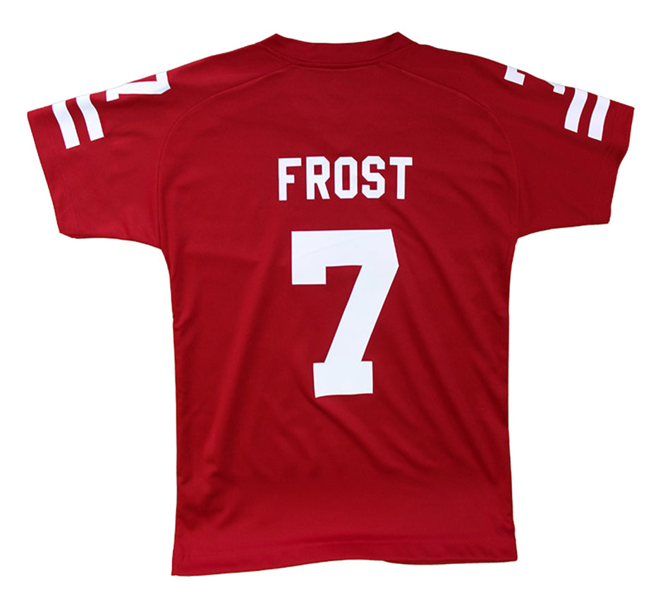 Youth Adidas Red Climalite Fost 7 Jersey-Shirt