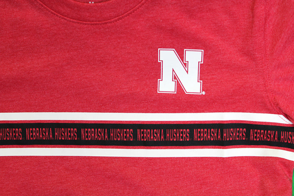 Nebraska Youth Danny Stripe Tee