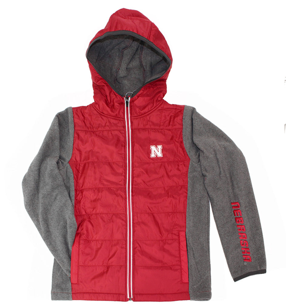 Huskers Youth Puffer Jacket