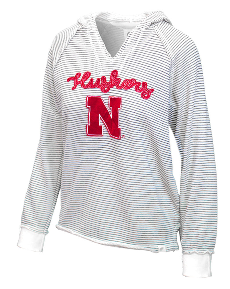 Youth Girls Huskers Terry Hoodie