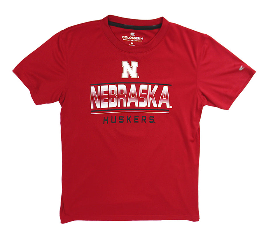 Youth Nebraska Huskers Fade  Tee