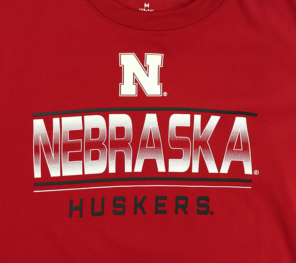 Youth Nebraska Huskers Fade  Tee