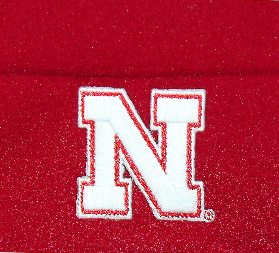 Youth Nebraska Elf Fleece Tassel Hat