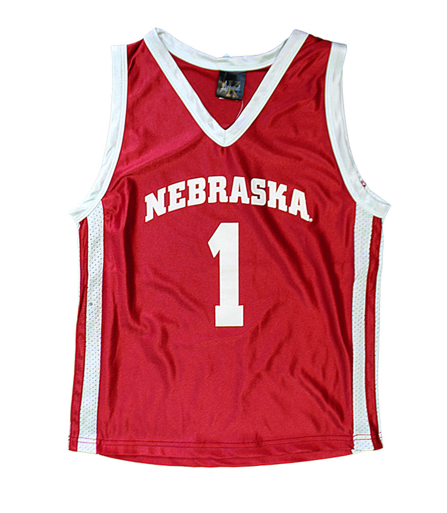 Youth Huskers Basketball Jersey Mesh Top
