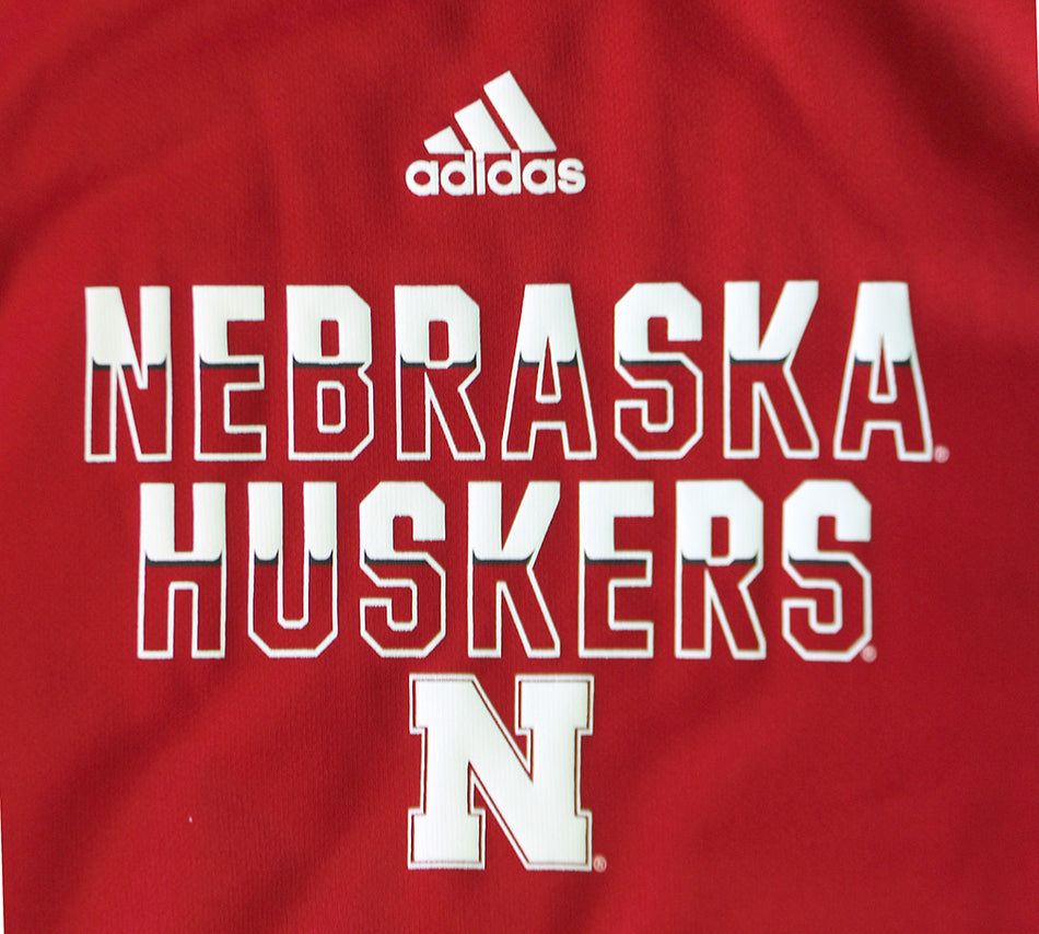 Adidas Youth Nebraska Huskers Tee