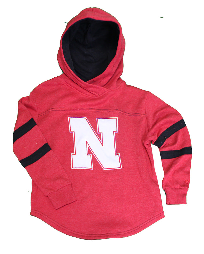 Youth Girls Rainbow Huskers Hoodie