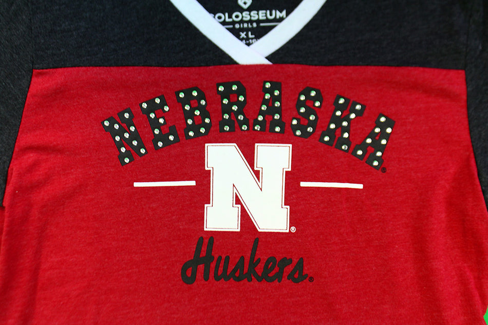 Youth Girls Nebraska Huskers 21 Tee