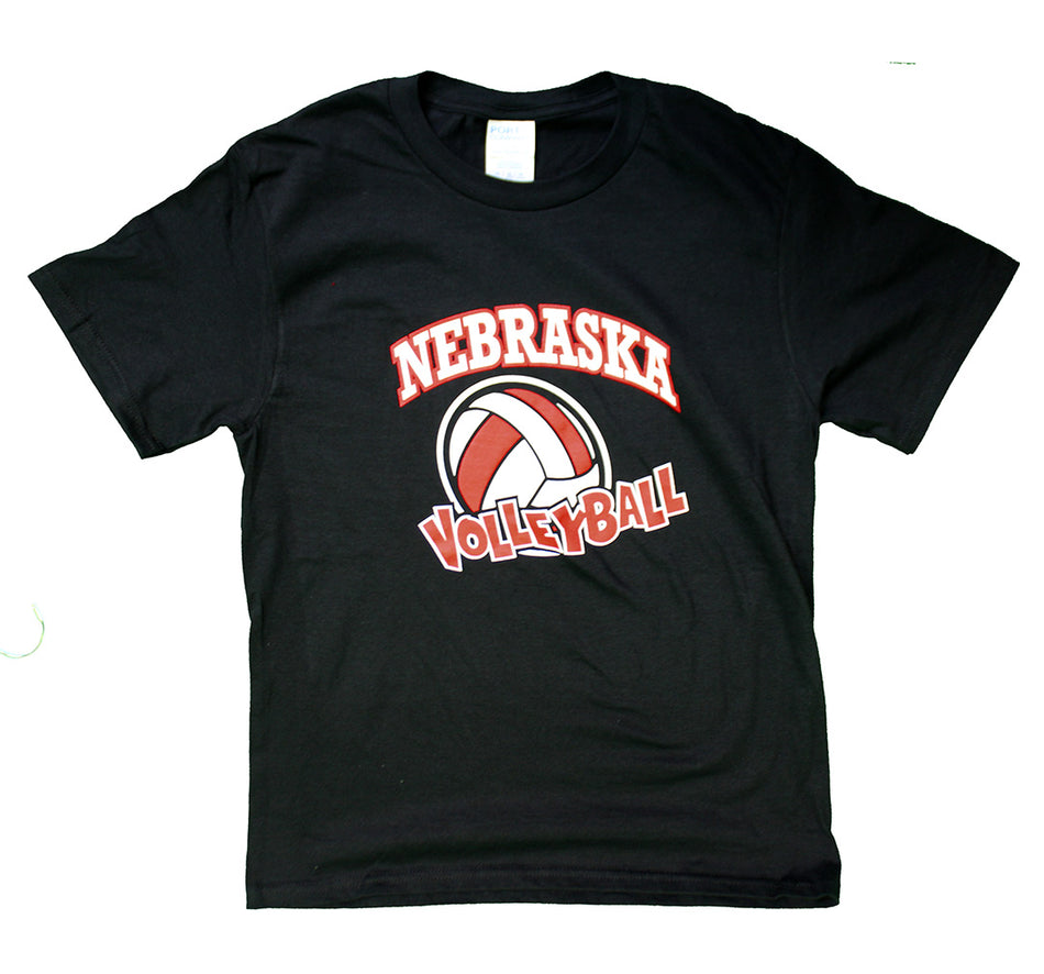 Youth Nebraska Volleyball Graphic Tee