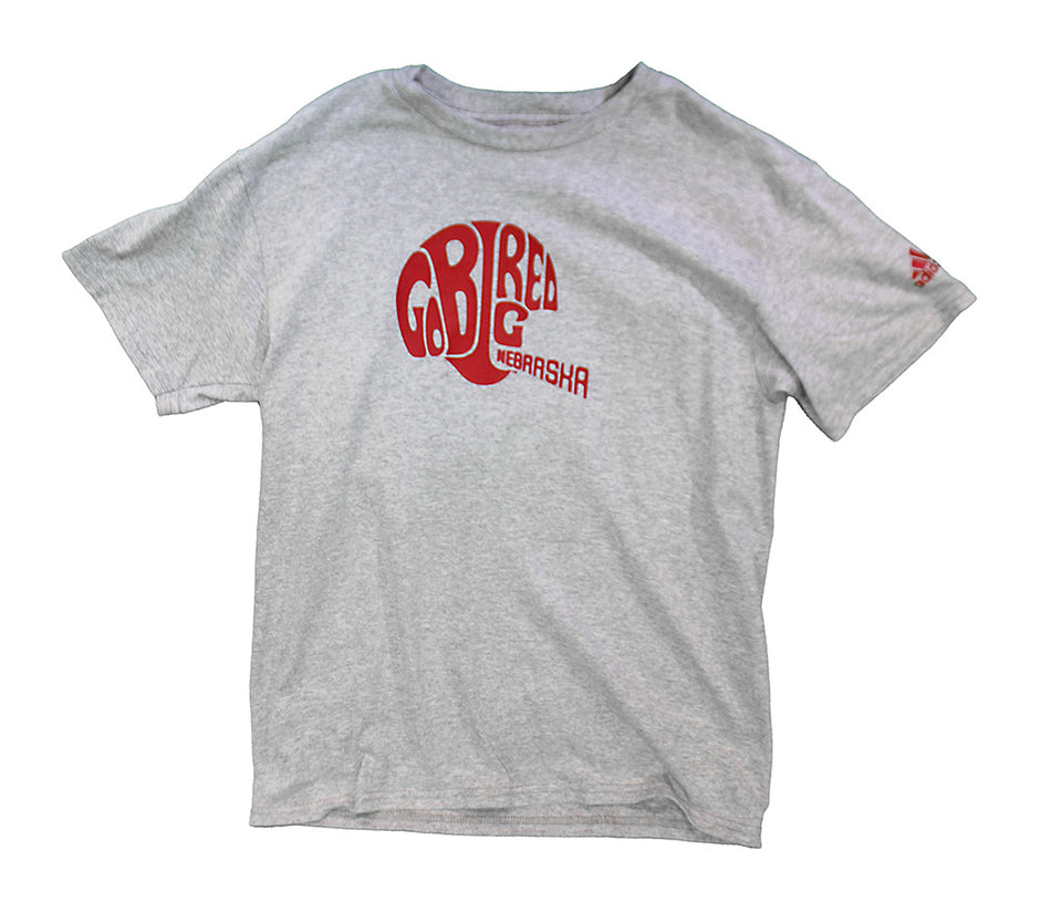 Adidas Youth Go Big Red Helmet Tee