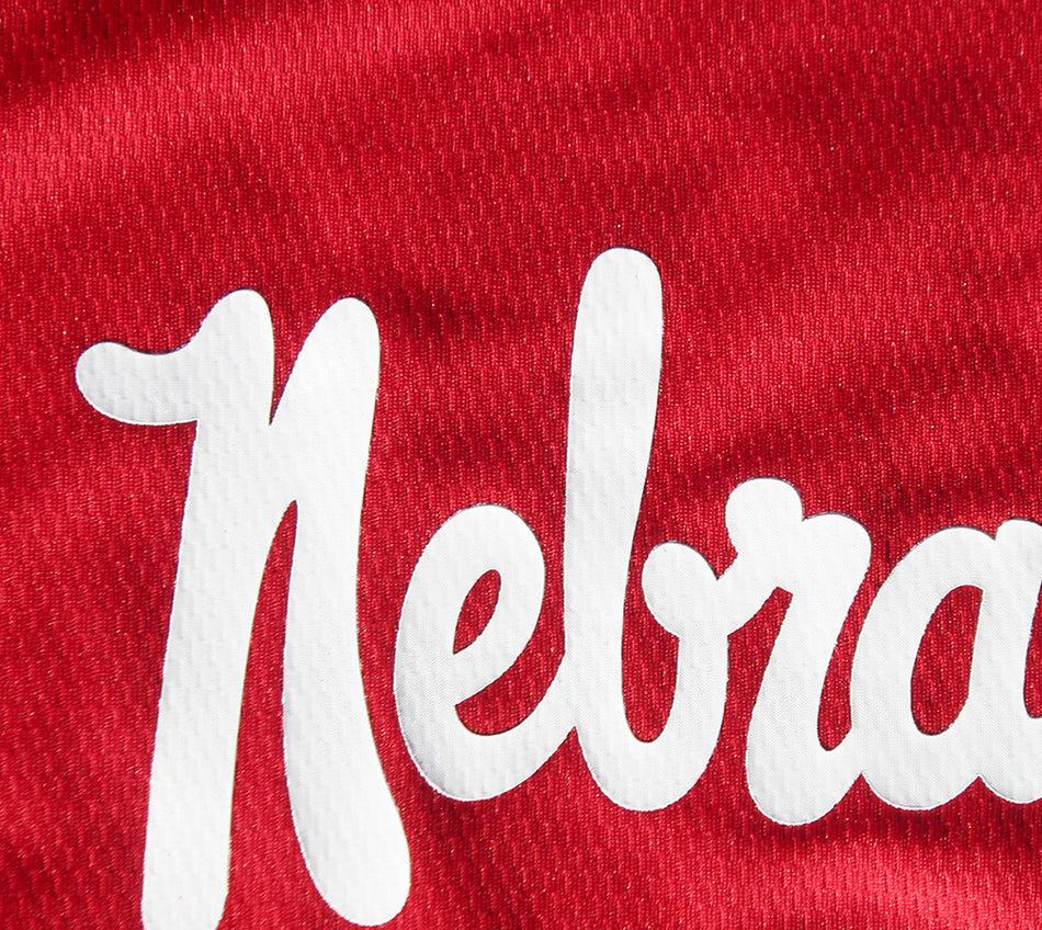 Adidas Youth Nebraska Number 1 Basketball Jersey