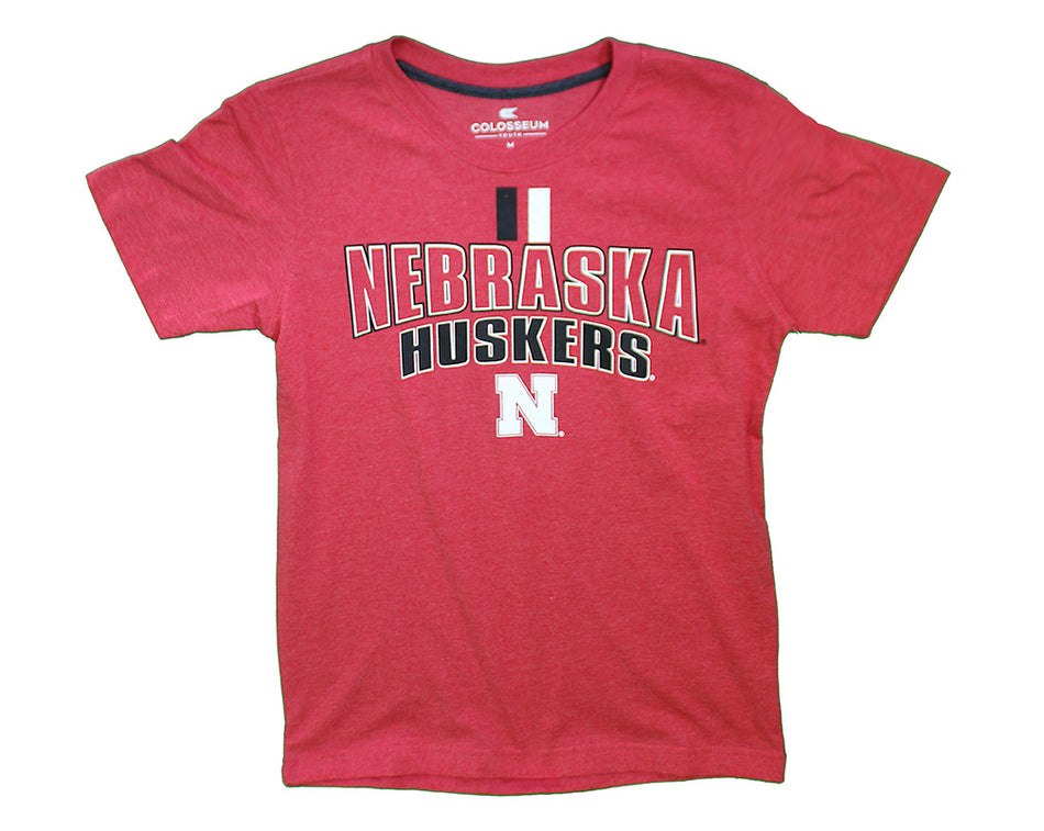 Youth Boys Nebraska Huskers Fly Pattern Tee