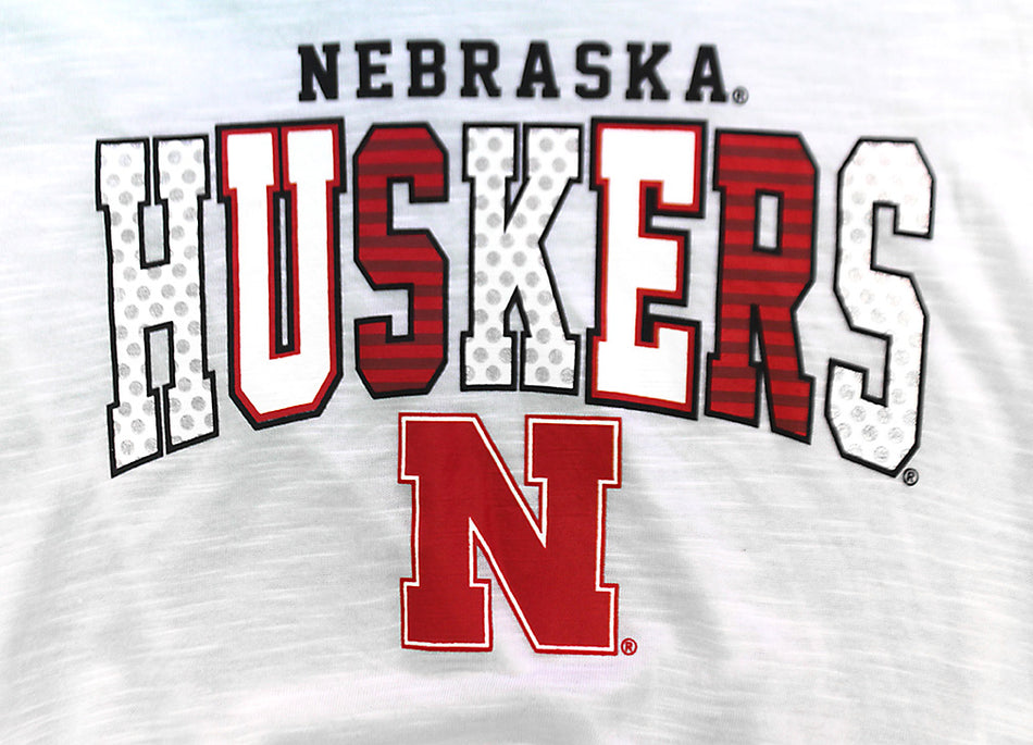 Youth Gals Nebraska Huskers Twist Tee