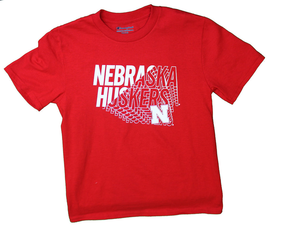 Youth Boys Nebraska Arcade Tee